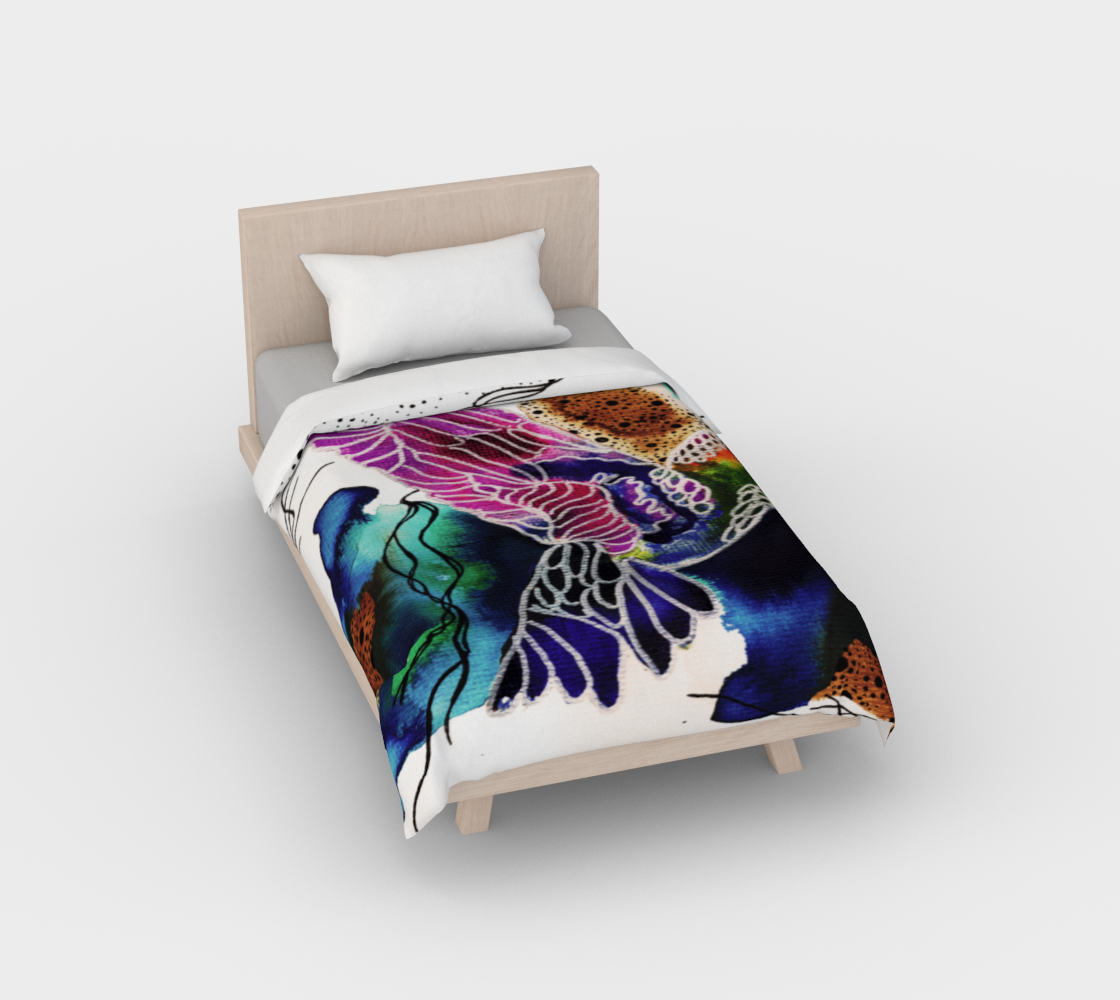 Hummingbird Duvet Cover