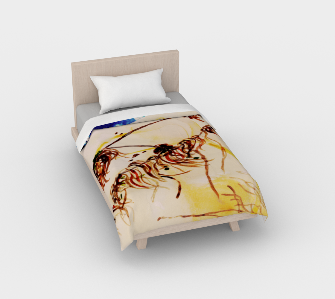 Mermaid Hair Duvet Cover