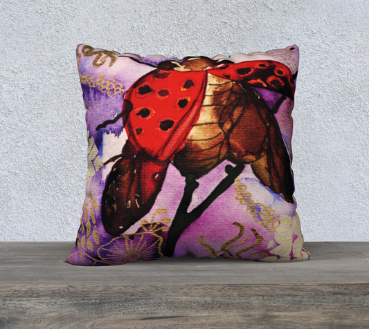 Ladybug Cushion