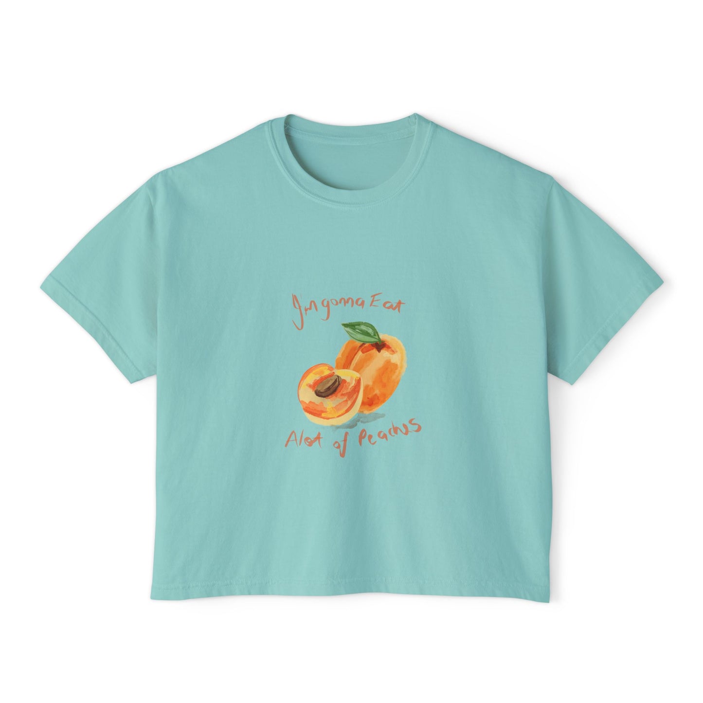 Peaches Boxy Crop