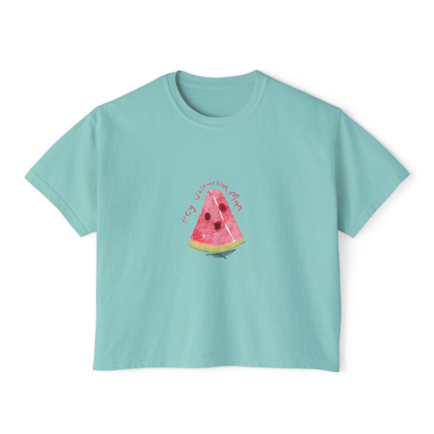 Watermelon Man Boxy Crop