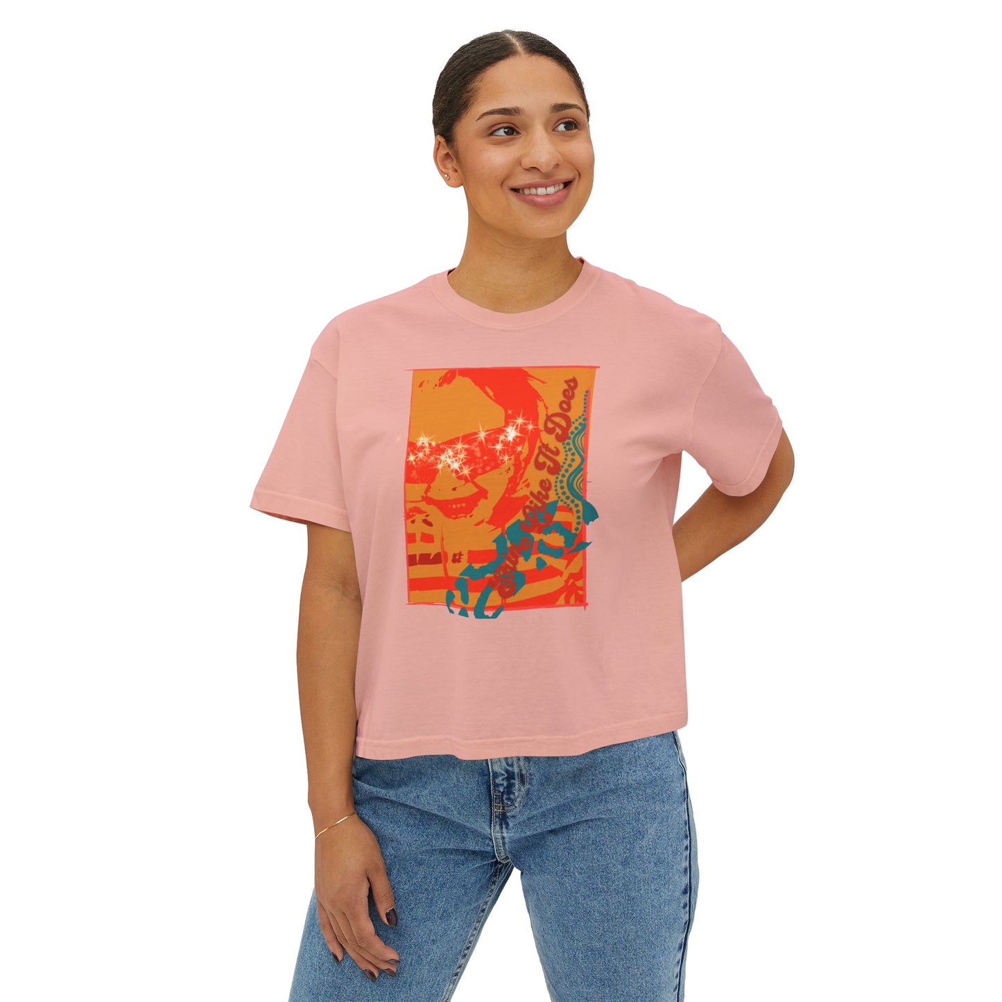 Shine Like It Does Boxy Crop