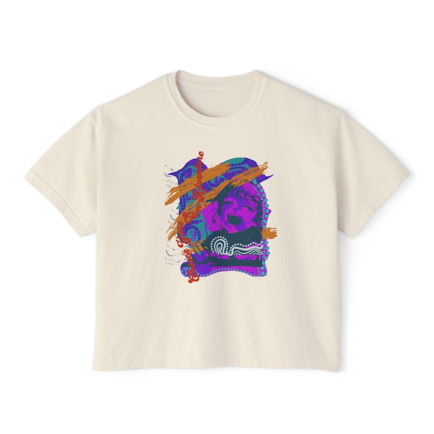 Choose Your Own Adventure Boxy Crop