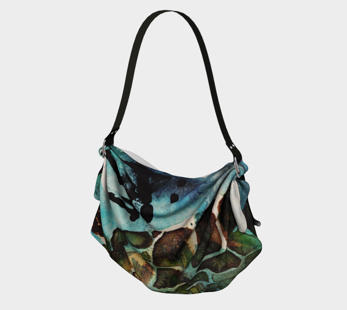 Salt Water Man Origami Tote