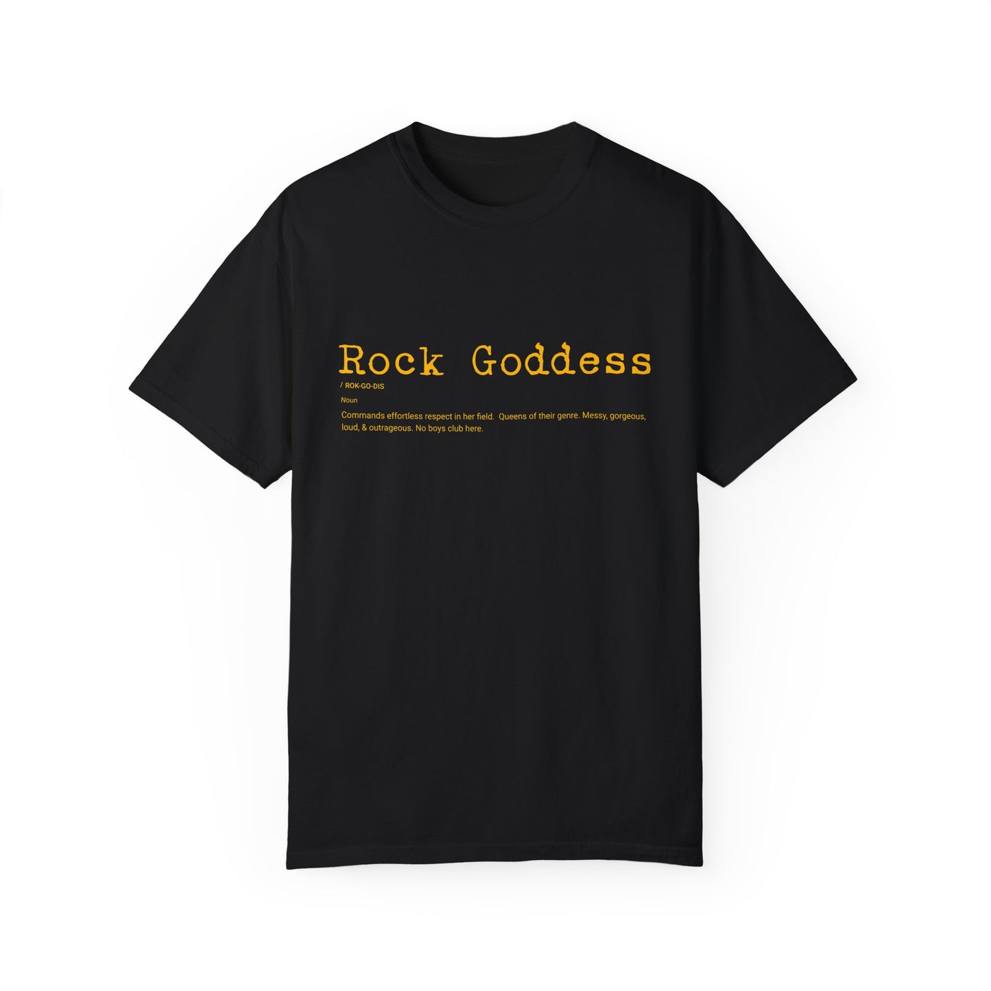 Rock Goddess Summer Boxy Tee