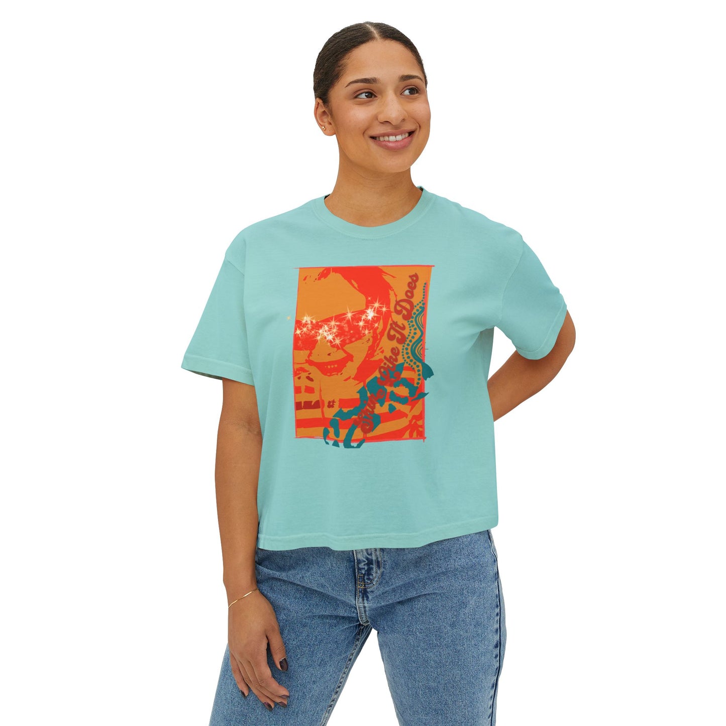 Shine Like It Does Boxy Crop