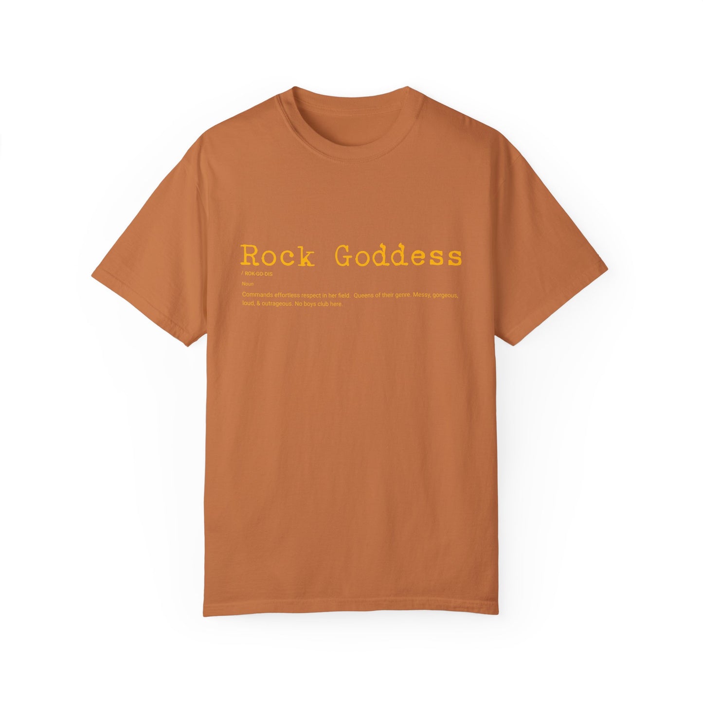 Rock Goddess Summer Boxy Tee