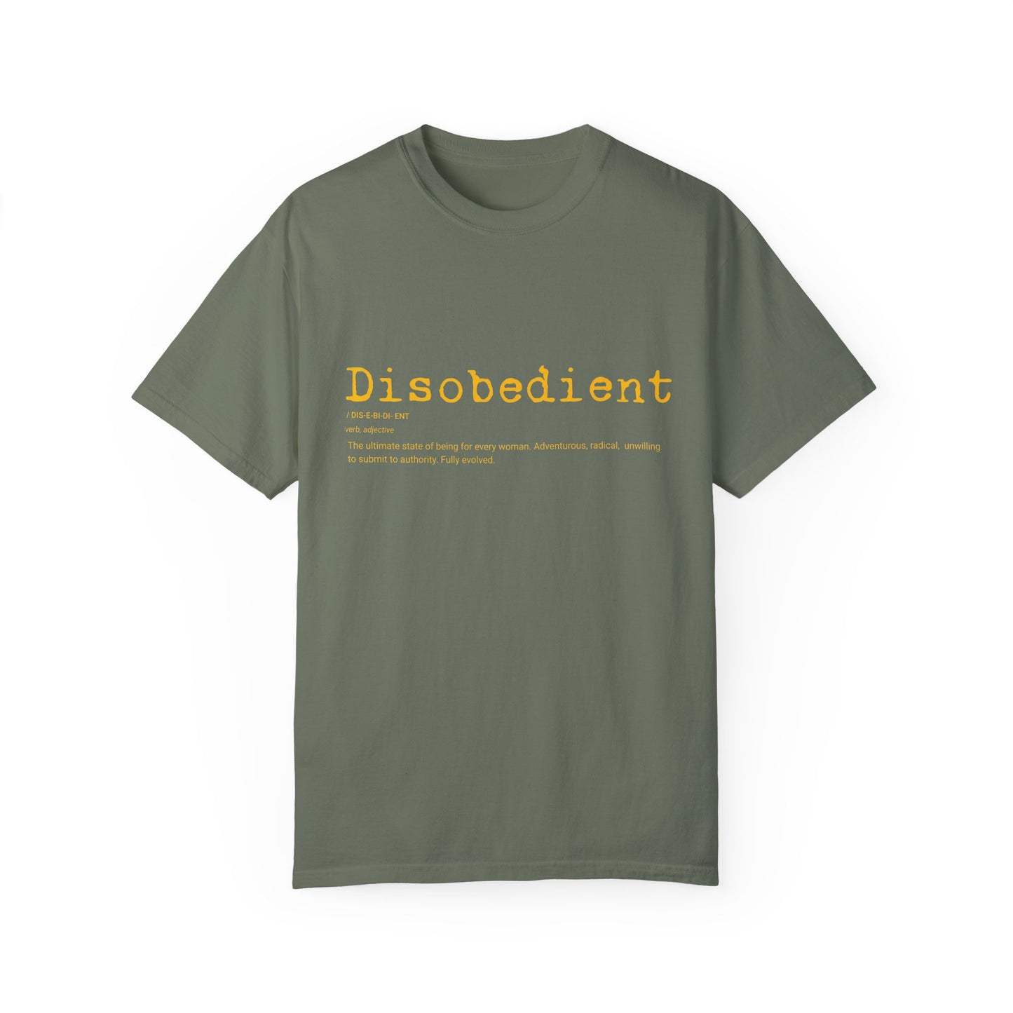 Disobedient Summer Boxy Tee