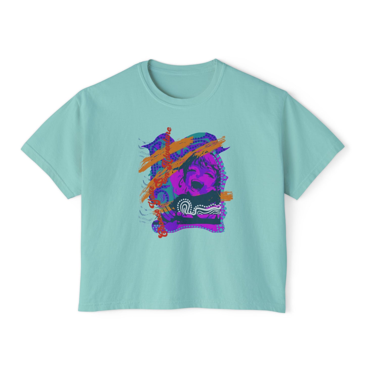 Choose Your Own Adventure Boxy Crop