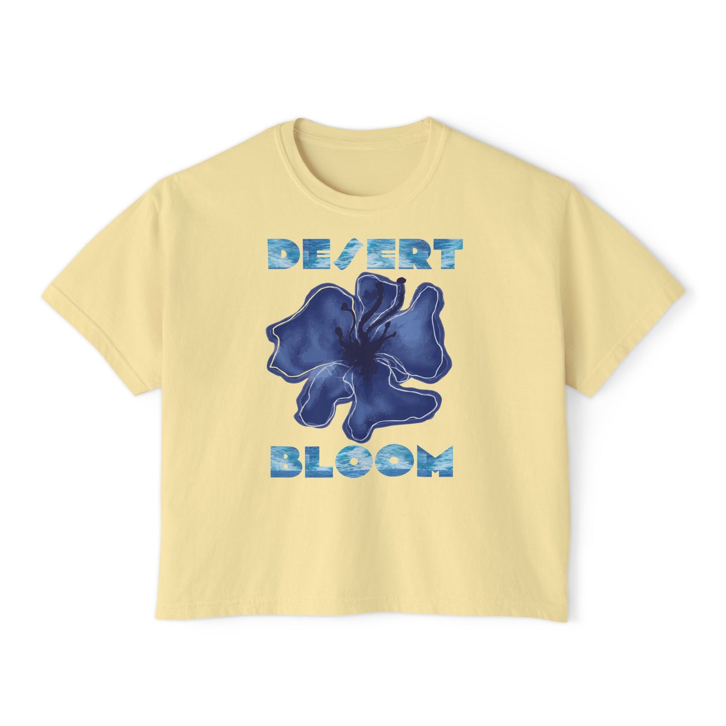 Desert Bloom Boxy Crop