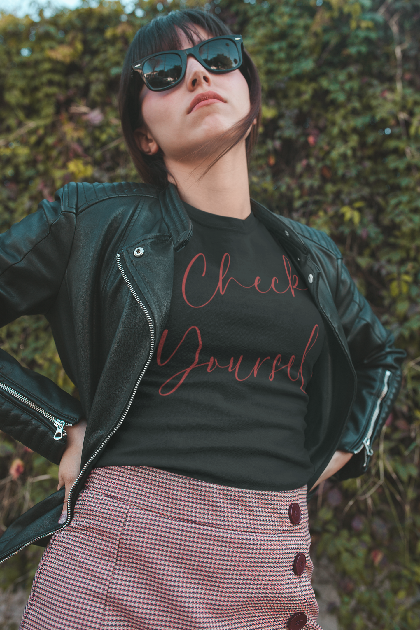 Check Yourself Baby Tee