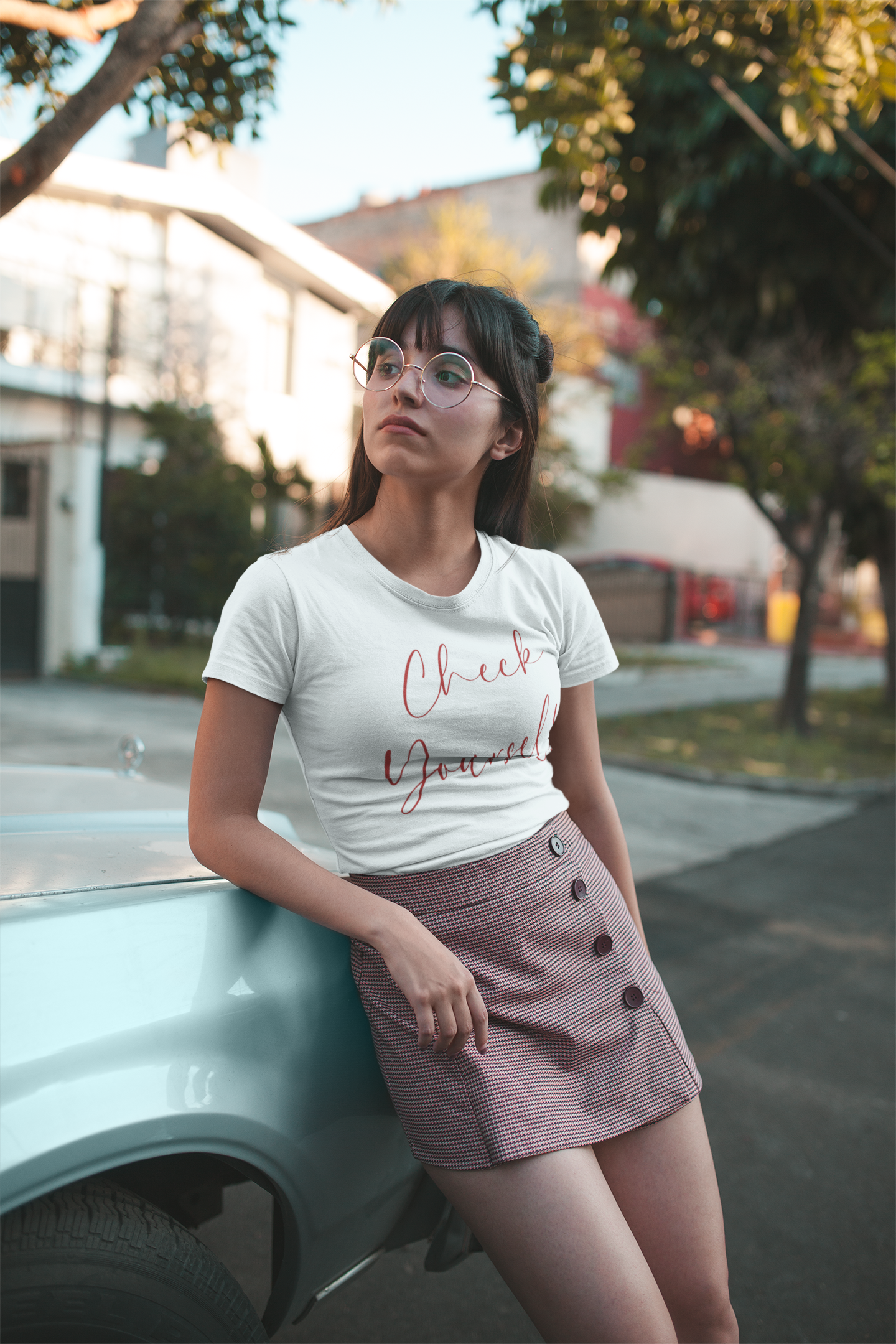 Check Yourself Baby Tee