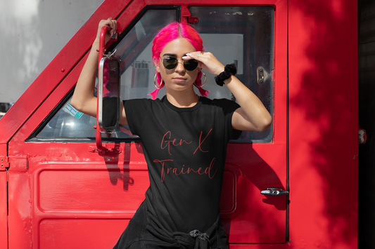 Hard Core Gen X Trained Baby Tee