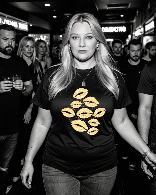 Golden Smooches Short Sleeve Tee