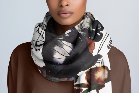 Moth Art Print Scarf