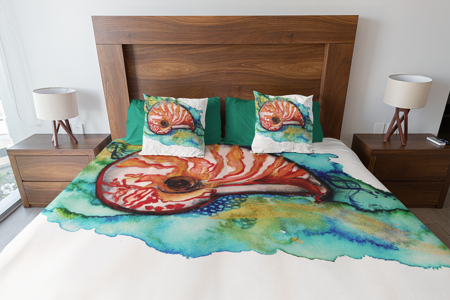 Nautilus Duvet Cover