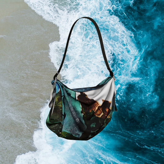 Salt Water Man Origami Tote