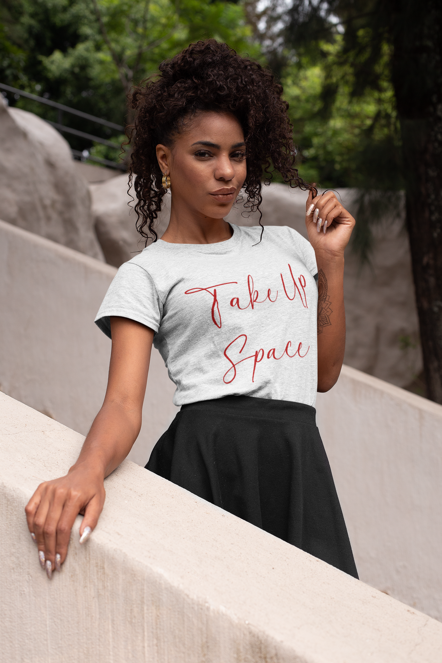 Take Up Space Baby Tee