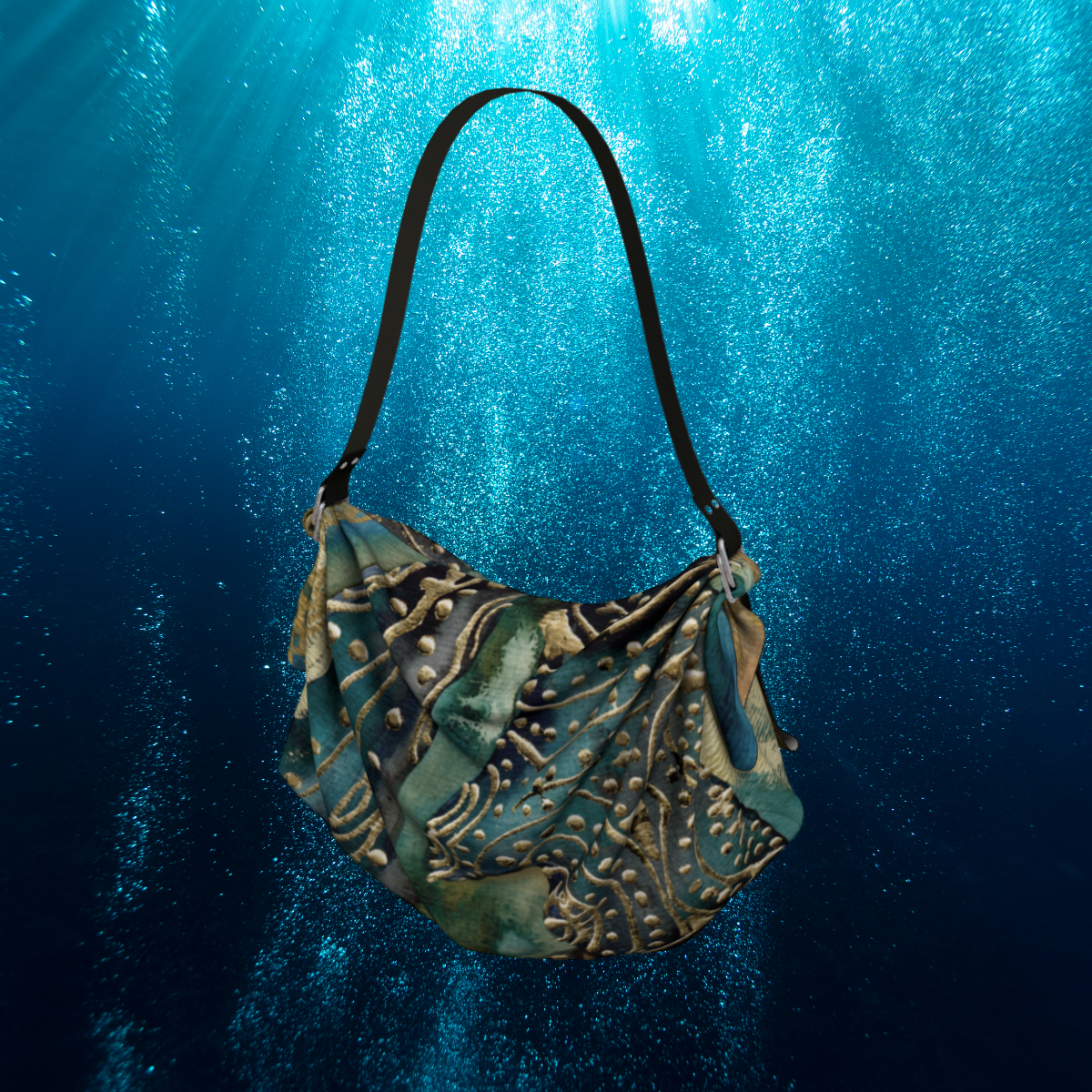 Whale Song Origami Tote