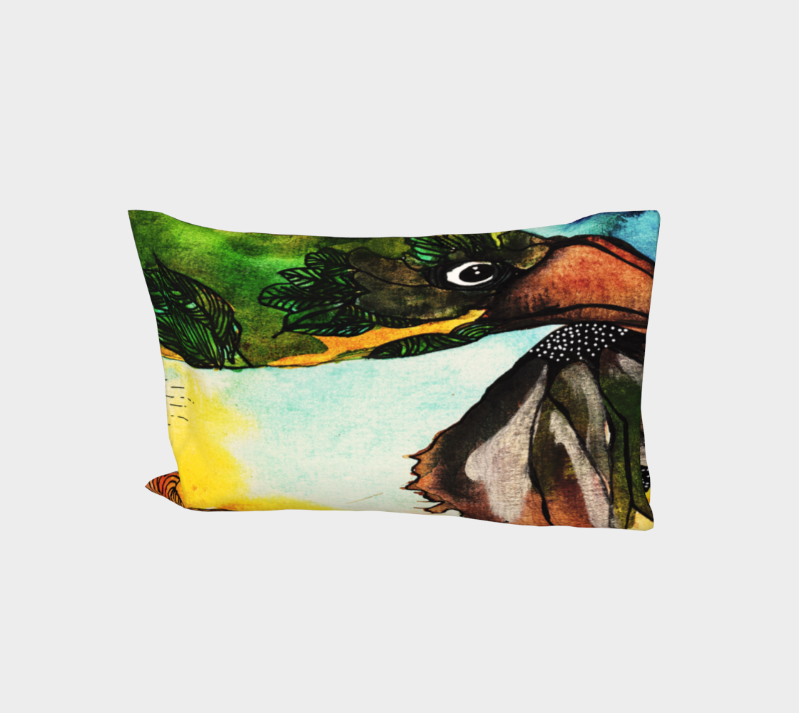 Honey Eater Pillow