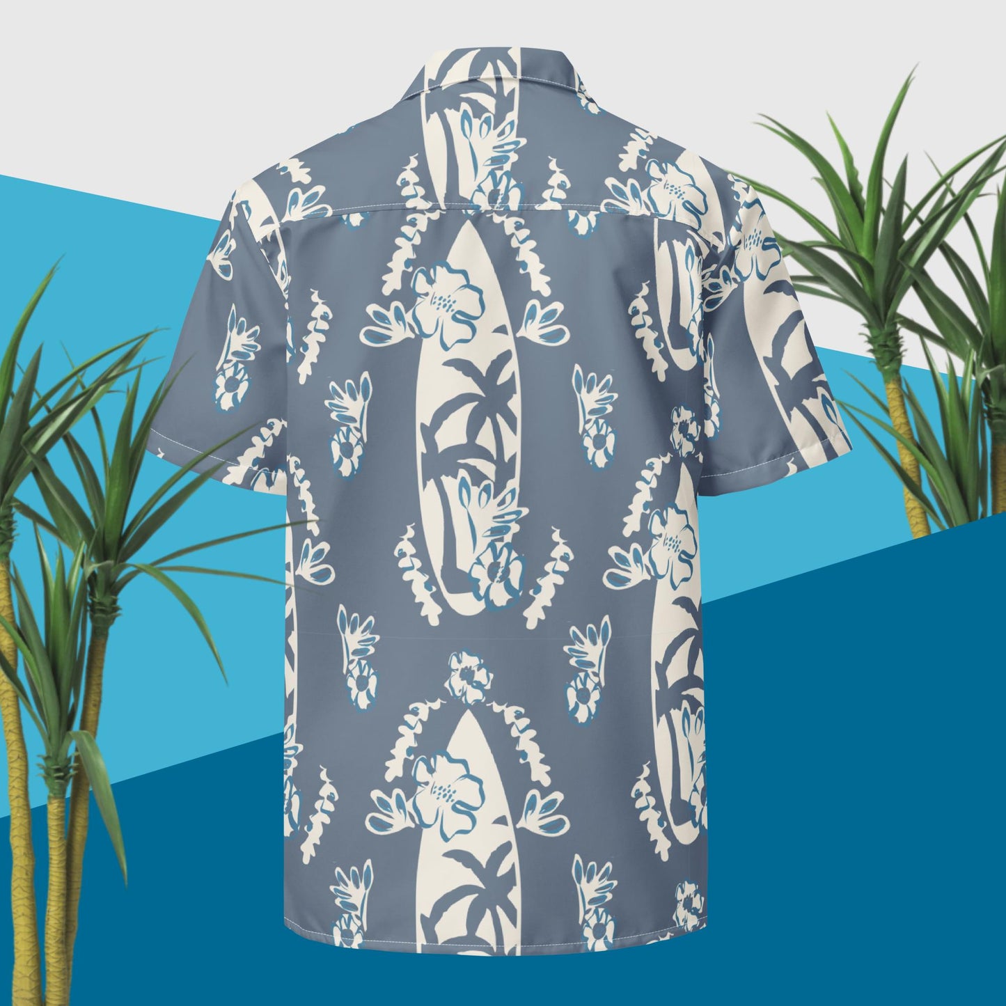 Surf Tidelines Button Shirt
