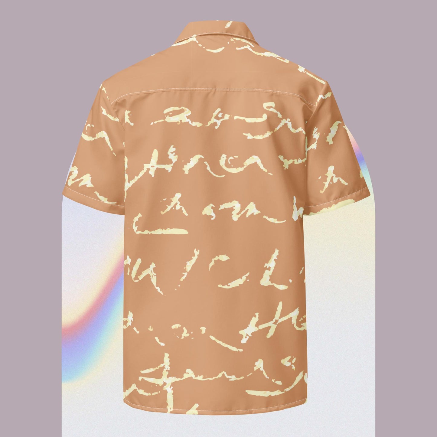Paradisio Script Button Shirt