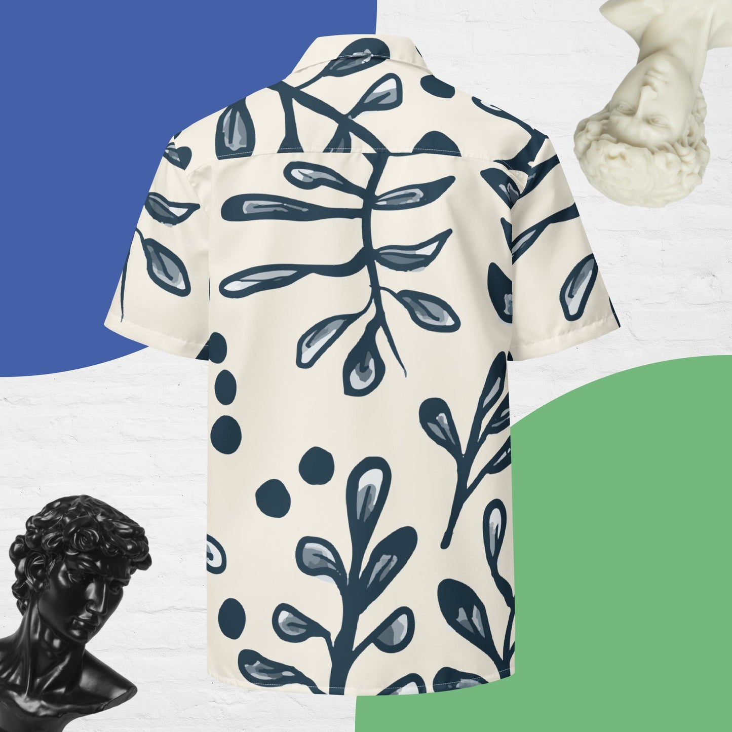 Mermaid Hair Button Shirt