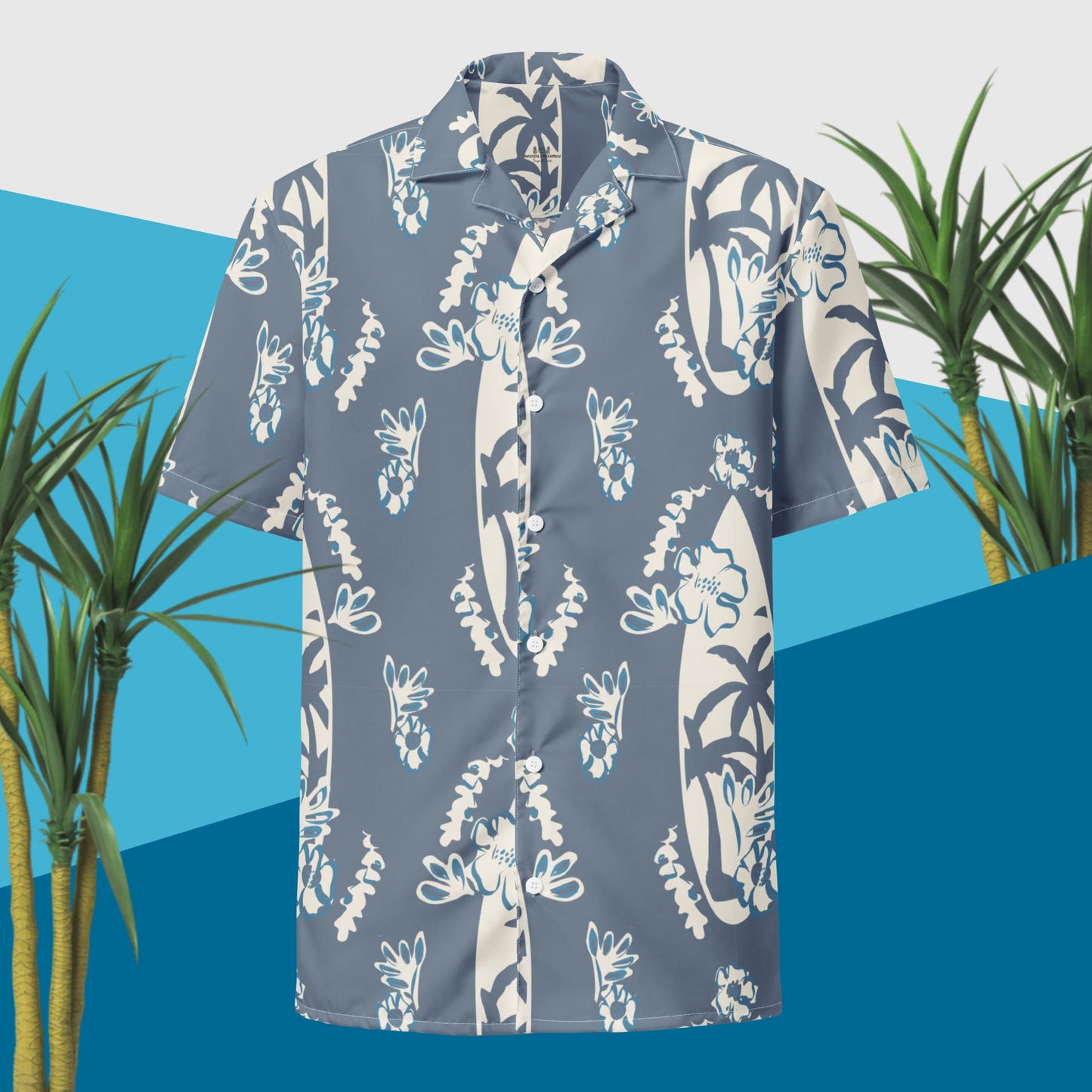 Surf Tidelines Button Shirt