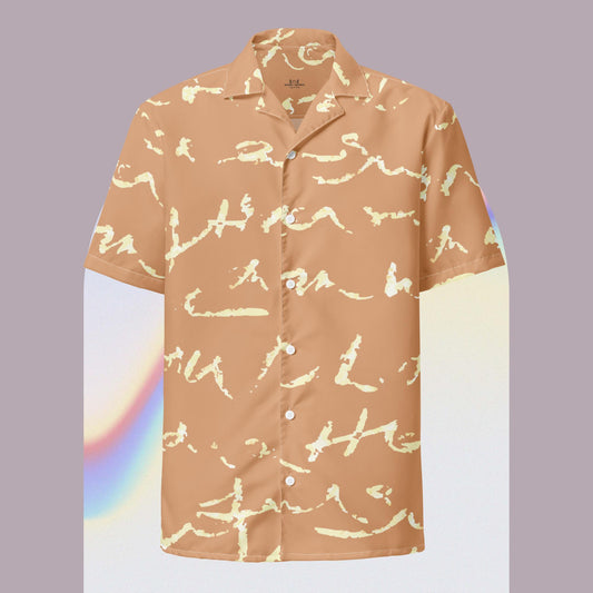 Paradisio Script Button Shirt