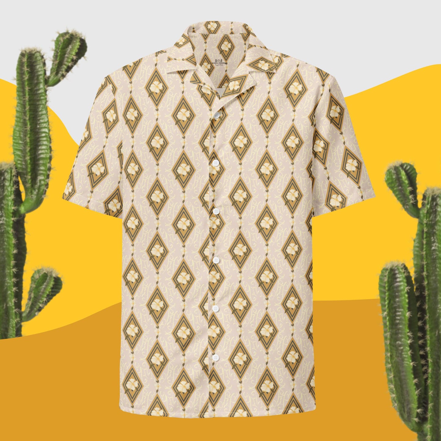 Paradisio Diamond Button Shirt