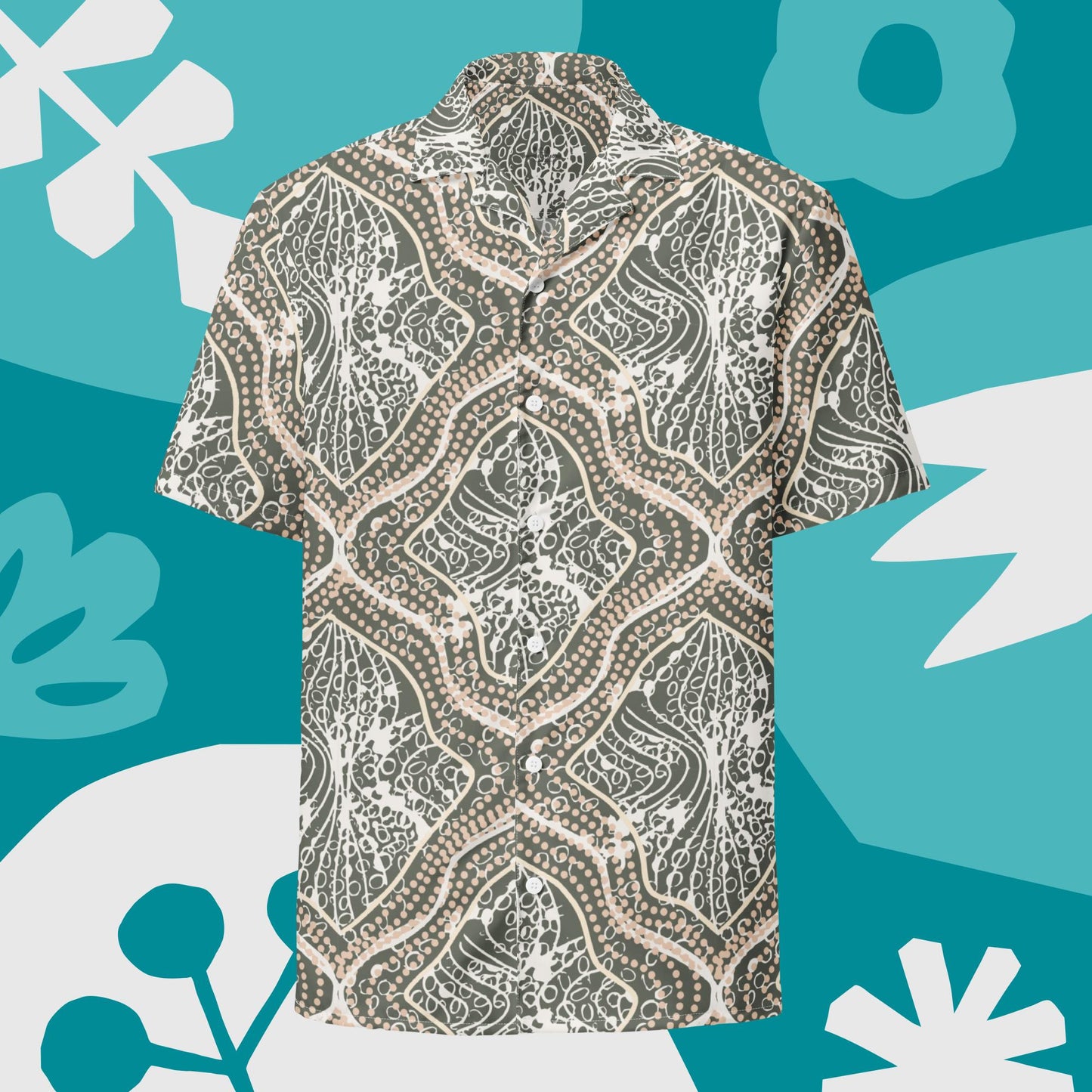 Kinnections Ogee Button Shirt