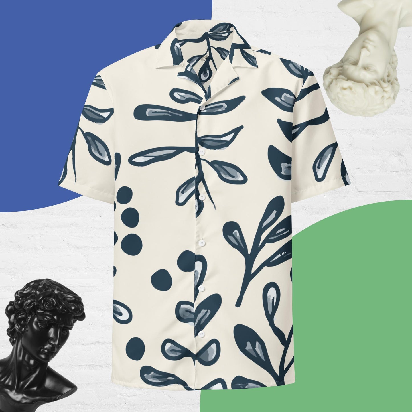 Mermaid Hair Button Shirt