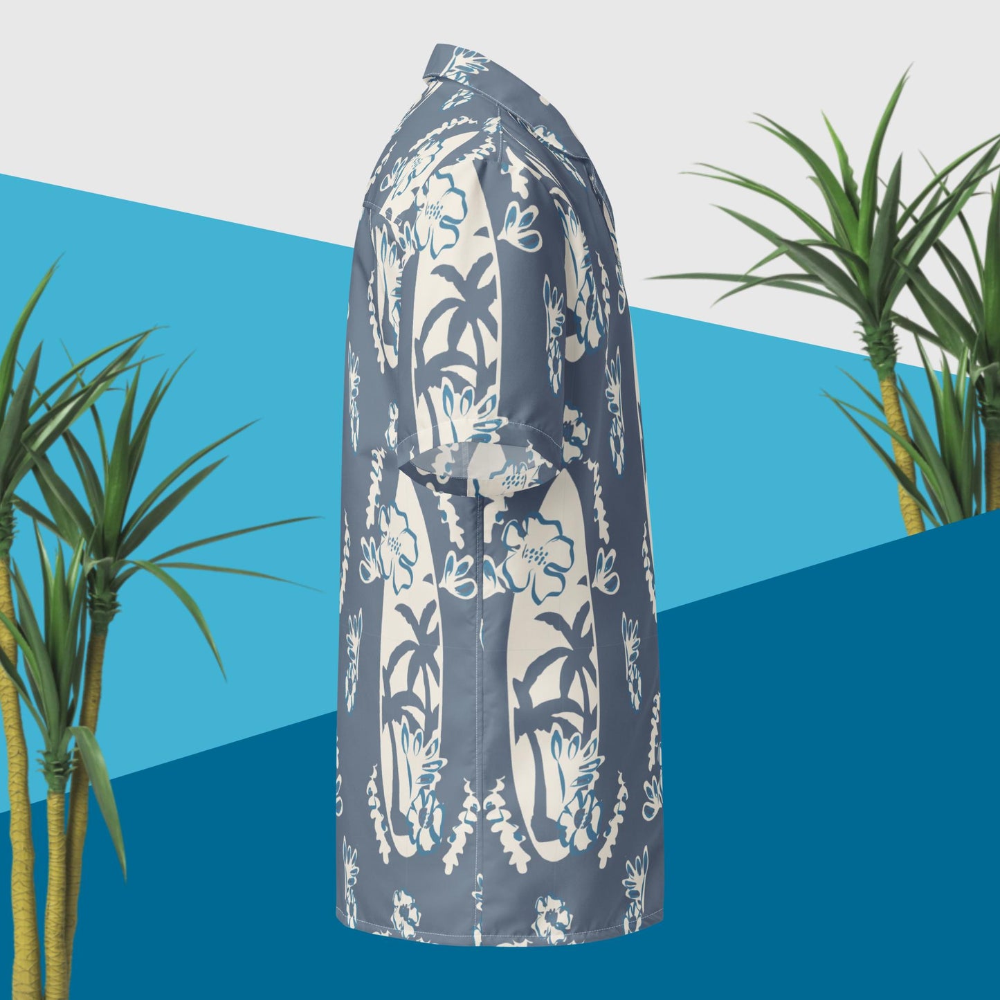 Surf Tidelines Button Shirt