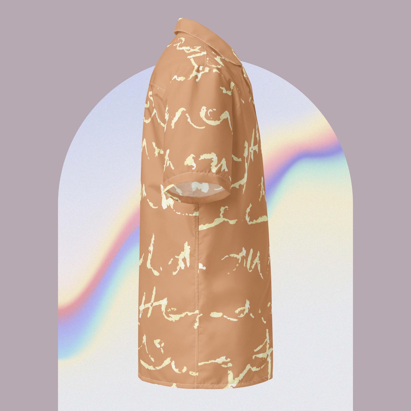 Paradisio Script Button Shirt