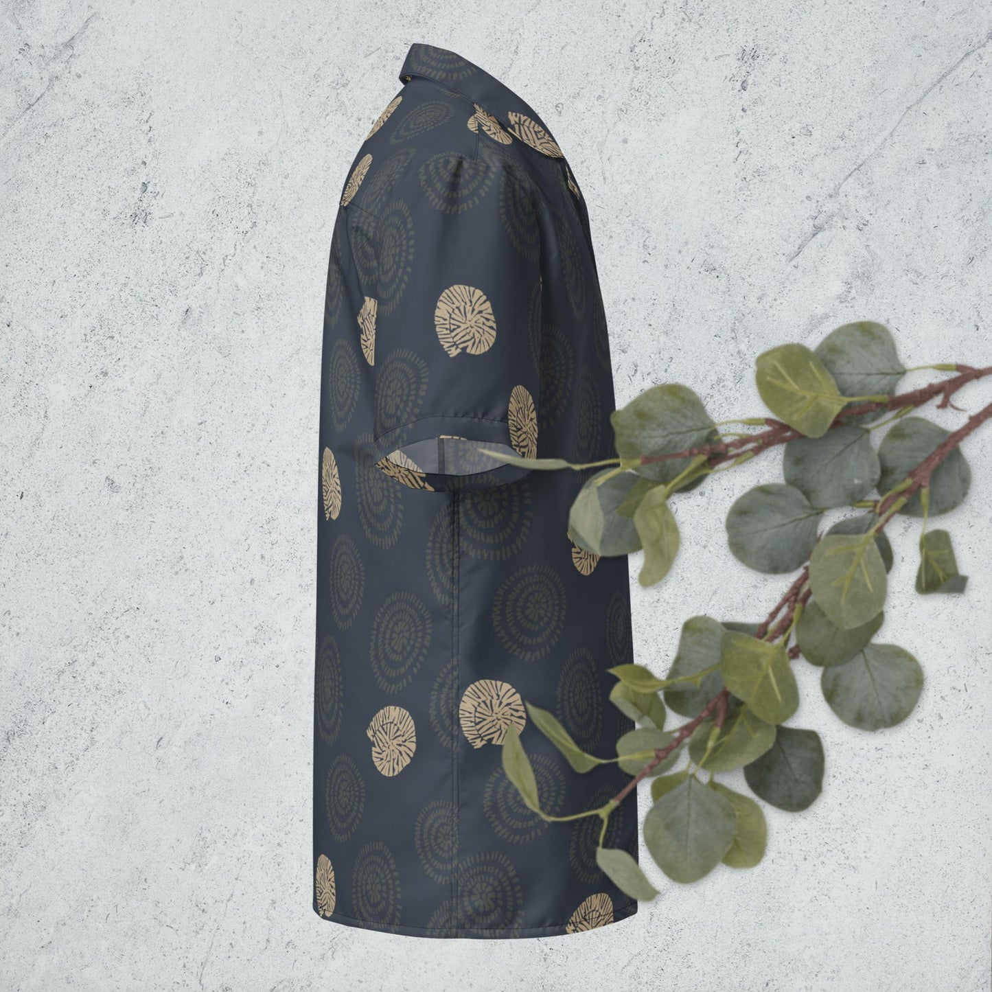 Tidal Swirl Button Shirt