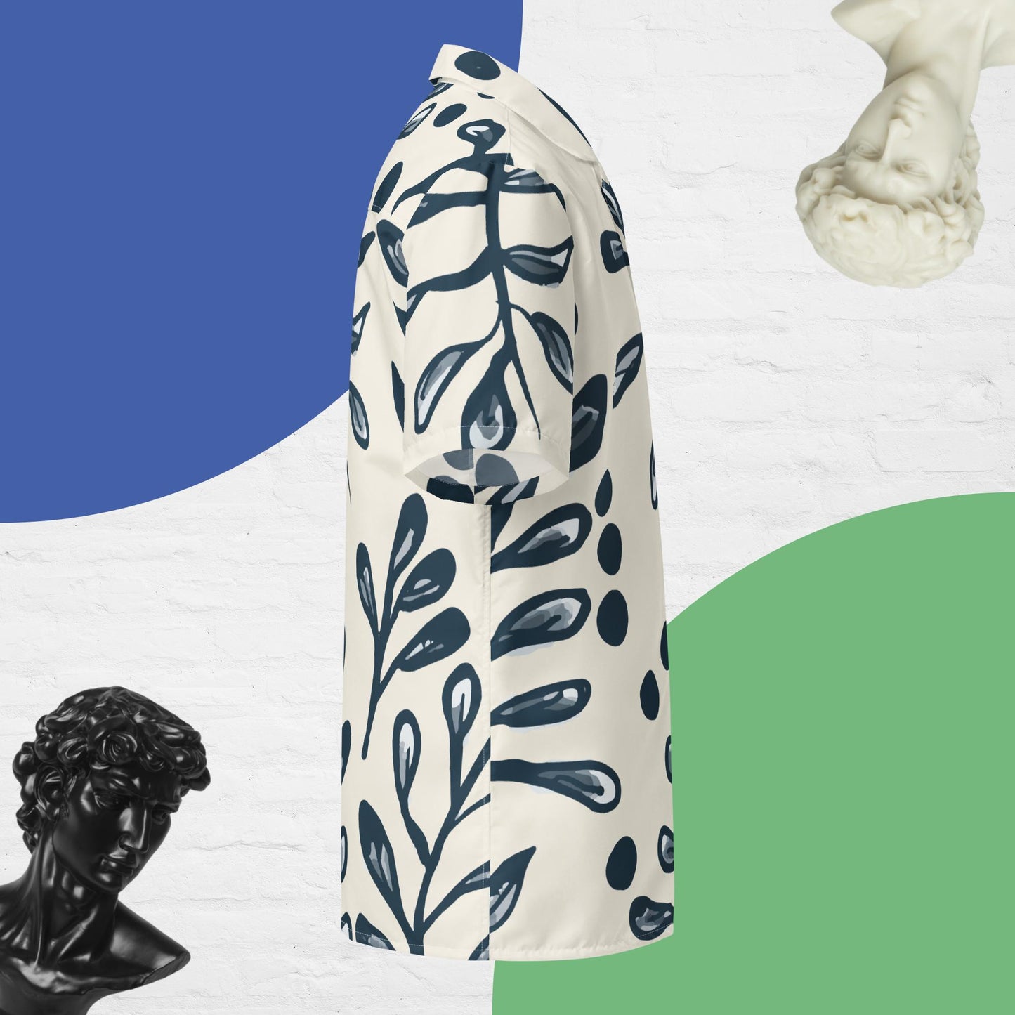 Mermaid Hair Button Shirt