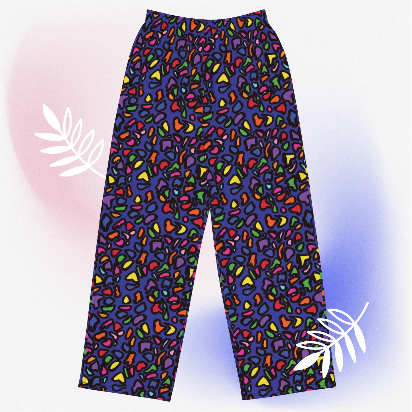 Disco Kitty Bold Wide Leg Pants