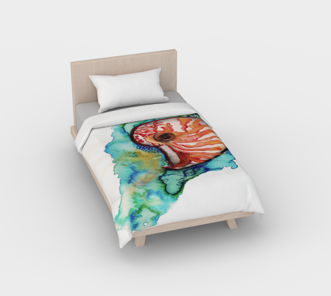 Nautilus Duvet Cover