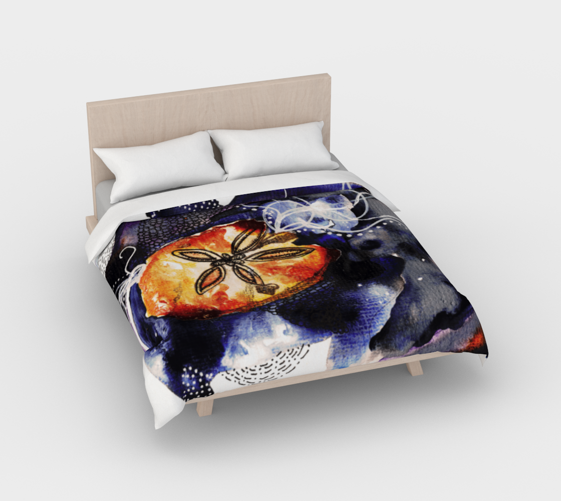 Sand Dollar Duvet Cover