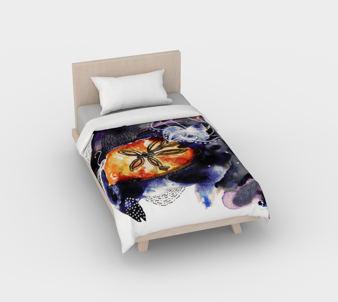 Sand Dollar Duvet Cover