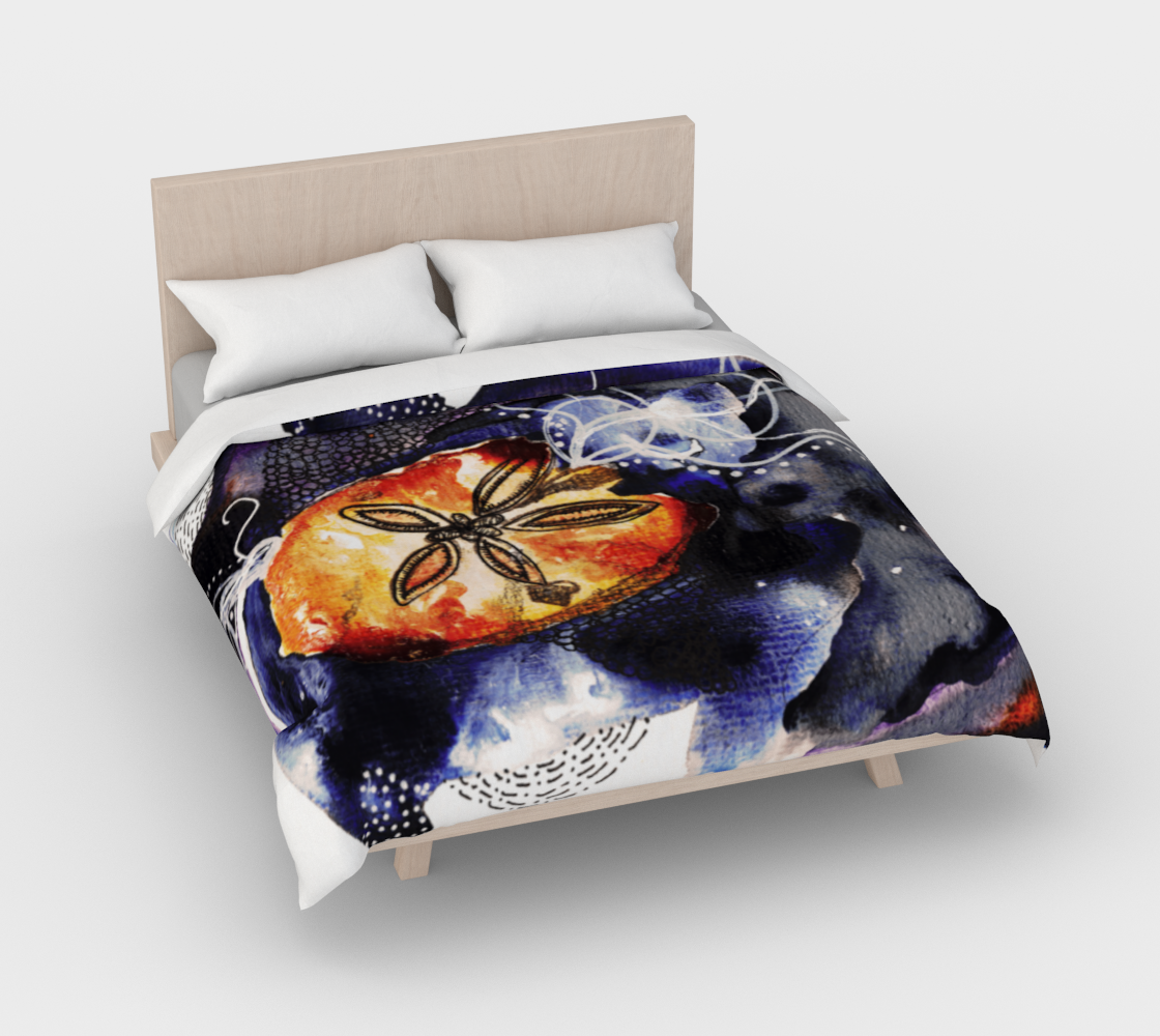 Sand Dollar Duvet Cover