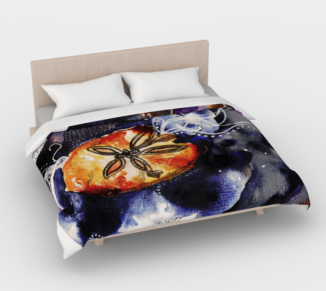 Sand Dollar Duvet Cover